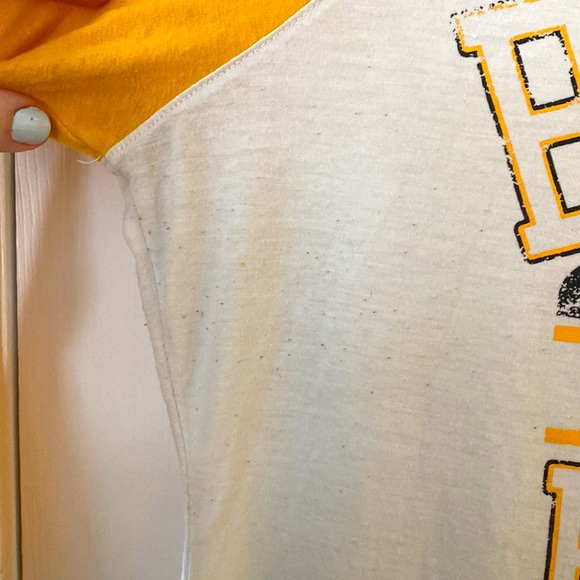 Boston Bruins Baseball Style Women’s Tee - Picture 8 of 8